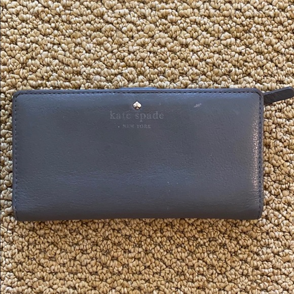 Kate Spade Wallet (Gray) - Picture 1 of 4